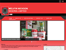 Tablet Screenshot of melvynnicksonnig.com